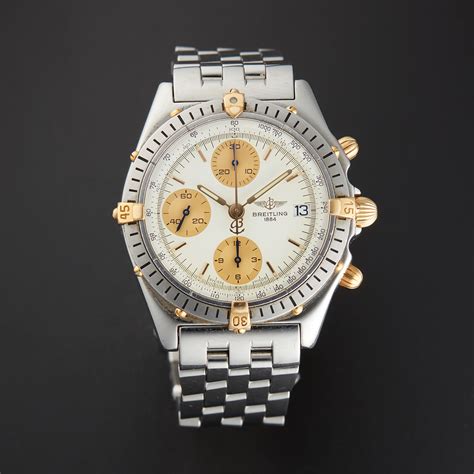 breitling b13048 stainless steelk chronographe 100m|Breitling chronomat b13048 price.